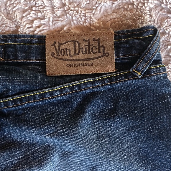 RELIST & SOLD 😃Von Dutch Colored LOGO Jeans Pink Green Motorcyles & Race Cars - Picture 9 of 12